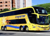 Campione Invictus DD com chassi Volvo B450R da empresa Angramar Turismo, de Angra dos Reis (RJ) (fonte: Edson Balsabino).