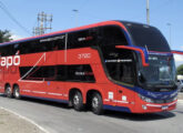 Invictus DD em chassi Volvo B450R da  Viação Santana iapó, de Ponta Grossa (PR) (foto: Moaccir Francisco Barboza / onibusbrasil).