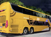 O mesmo ônibus da Real em vista ¾ traseira (foto: Thiago Moreira dos Santos / onibusbrasil).