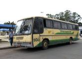 Galleggiante 3.40 em chassi Ford da Viação Transfronteira, de Wenceslau Braz (PR), cruzando a cidade de Sengés, junto à fronteira de São Paulo (foto: Andre Meirin Corrales / onibusbrasil).