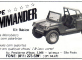 Kit de transformação para jipe Commander, lançado em 1985.