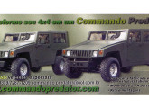 Rebatizado Predator, o Commando para uso civil ganhou uma versão jipe de duas portas; o anúncio é de 2006.