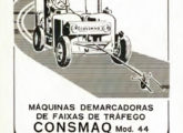 Consmaq 44 em publicidade de 1975.