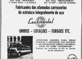 Publicidade de 1951 ilustrada pelo modelo rodoviário da Util (fonte: Jorge A. Ferreira Jr.).