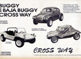 Propaganda de 1987 mostrando a linha de veículos da Cross Way.