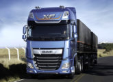 Novo DAF XF 6x2 com cabine Super Space.