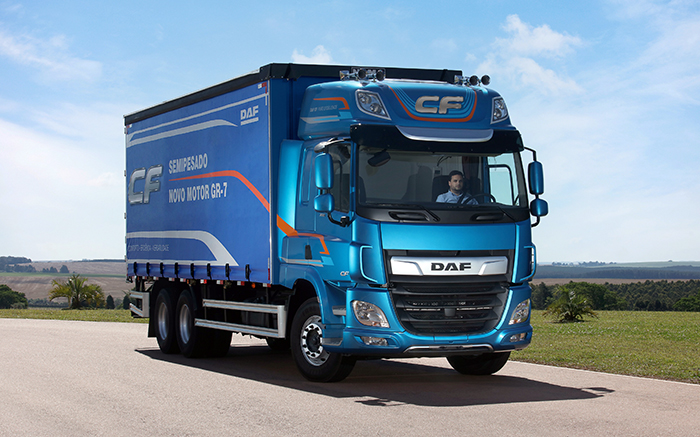 DAF lança os caminhões CF e XF com motores Euro 6 na Fenatran