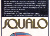 Esportivo Squalo, fabricado pela Dankar no início da década de 80.