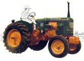 O mineiro Deutz DM-55, um dos primeiros tratores agrícolas brasileiros.