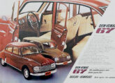 Propaganda de lançamento do DKW 1957.