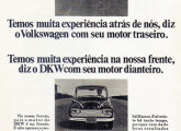 Publicidade VW de maio de 1967.