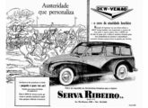 DKW 1957 em publicidade da concessionária carioca Serva Ribeiro (fonte: Paulo Roberto Steindoff / anosdourados).