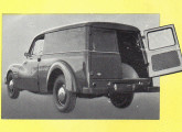 Junto com a caminhonete de passageiros a Vemag ofereceu em 1957 este pequeno - e pouco conhecido - furgão, com capacidade para 440 kg, aproveitando as portas traseiras do modelo do ano anterior.