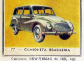 Caminhonete DKW em álbum de figurinhas de 1960 (fonte: Editora Vecchi).