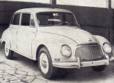 Ainda em 1958 foi lançado o DKW sedã nacional (fonte: Velocidade).