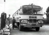 Eliziário em chassi LP, no final da década de 50 servindo à linha Orleans-Grão Pará (fonte: Jorge A. Ferreira Jr.).
