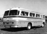 Rodoviário Eliziário utilizando o mesmo chassi LP-321, na frota do Expresso Braga, de Anápolis (GO), atuando na rota Belém-Brasília (fonte: Ivonaldo Holanda de Almeida).