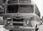 Eliziário em chassi Mercedes-Benz L-312 da Empresa Rex de Transportes, de Taquara (RS), atendendo à ligação rodoviária com a cidade de Torres (fonte: Marcos Jeremias / showroomimagensdopassado).