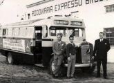 O primeiro Mercedes-Benz L-312 nacional de Santa Catarina foi encarroçado pela Eliziário, em 1956, para o Expresso Brusquense (fonte: Ivonaldo Holanda de Almeida / brusquememoria).
