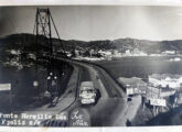 Lotação Ford 1955 com carroceria Eliziário em cartão postal de Florianópolis (SC), datado de 1957 (fonte: Ivonaldo Holanda de Almeida).