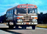 Eliziário 1972 sobre chassi FNM atendendo à ligação entre Porto Alegre e Chuí (RS), na fronteira com o Uruguai (foto: Rodovia). 