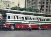 Scania-Vabis B 75 encarroçado pela Elizíário para a Empresa de Ônibis Nossa Senhora da Penha; a foto foi tomada em junho de 1969, em Curitiba (PR), cidade-sede da operadora (fonte: Marcos Jeremias / classicbus).