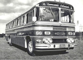 O majestoso rodoviário Eliziário/Scania da Penha; note o novo acabamento em torno dos faróis, introduzido em 1967.