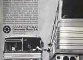Publicidade de julho de 1970 anunciando a aquisição da Eliziário pela Nicola.