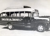 Ford do imediato pós-guerra encarroçado pela Eliziário para o Expresso Bressan de Transportes, de Vacaria (RS) (fonte: portal onibusbrasil).