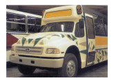 Ônibus escolar Ford Engerauto, apresentado na Expobus de 1994 (fonte: Techibus ).