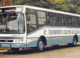 Carroceria Thor, aqui sobre chassi Ford, de 1996 - último modelo de ônibus produzido pela Engerauto.
