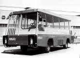 Micro-ônibus a bateria projetado pela Engesa, em 1978, a pedido da EBTU.