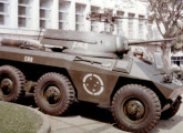 VBR-2 (Viatura Blindada sobre Rodas), o carro 6x6 projetado pelo Exército que deu origem ao grande sucesso da Engesa – o EE-9 Cascavel (fonte: site defesanet).