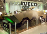 Mock-up do Urutu III – futuro Guarani –, mostrado no stand da Iveco, na LAAD 2009 (foto: LEXICAR).