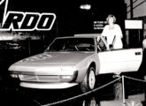 Dardo F1.3 exposto no Salão do Automóvel de 1978 (fonte: Museu da Imprensa Automotiva).