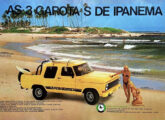 Publicidade de 1987 para a nova cabine-dupla Demec Ipanema.
