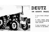 Propaganda do Deutz DM-55 1965 (fonte: Jorge A. Ferreira Jr.).