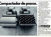 As duas versões do rolo CA-25 - liso D e pé-de-carneiro PD - em anúncio de agosto de 1973.