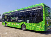 O primeiro dos 14 e-Bus encomendados para a cidade de Manaus (AM) em 2023 (foto: João Viana / estadopolitico).