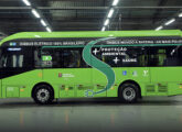 Modelo e-Bus midi, desenvolvido pela Eletra para a cidade de São Paulo (SP).