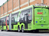 Trólebus Eletra e-Trol, de 2024, com banco de baterias com autonomia de 300 km (foto: Henrique Santos / onibusbrasil).