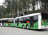 Protótipo do DualBus: o articulado de 23,0 m da Eletra recebeu carroceria Caio Millenium BRT.