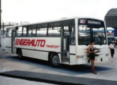 Protótipo da carroceria Transport, apresentada na Expobus 1992 (foto: Samir Dieb / onibusbrasil).