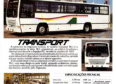 Transport TR-2 - versão final da carroceria Engerauto; a publicidade é de dezembro de 1993 (fonte: Jorge A. Ferreira Jr.).