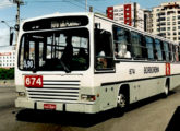 TR-2 da Borborema Imperial Transportes, operadora metropolitana de Recife (PE); como a maioria dos ônibus fornecidos pela Engerauto, também este possuía mecânica Ford (foto: Rafael Fernandes de Avellar / onibusbrasil).