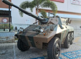 EE-9 Cascavel exposto em Juiz de Fora (MG) em agosto de 2025 (foto: Jorge A. Ferreira Jr.).