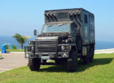 Caminhão EE-25 de 1987, em 2009 exposto no Segundo Encontro de Veículos Militares, no Forte de Copacabana, Rio de Janeiro (RJ) (foto: Newton Carneiro; fonte: Jorge A. Ferreira Jr.).