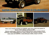 Publicidade de julho de 1991 anunciando a chegada do motor 4.1 de seis cilindros na linha Camper (fonte: João Luiz Knihs).