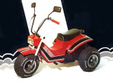 Fapinha Tricross, de 1985, foi o primeiro triciclo infantil motorizado nacional.