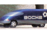 Carro-forte Bochs, da XI Expo, que previa a transferência de cofres-containers diretamente do carro para a agência bancária, sem a manipulação de malotes de dinheiro pelos tripulantes (fonte: 4 Rodas).